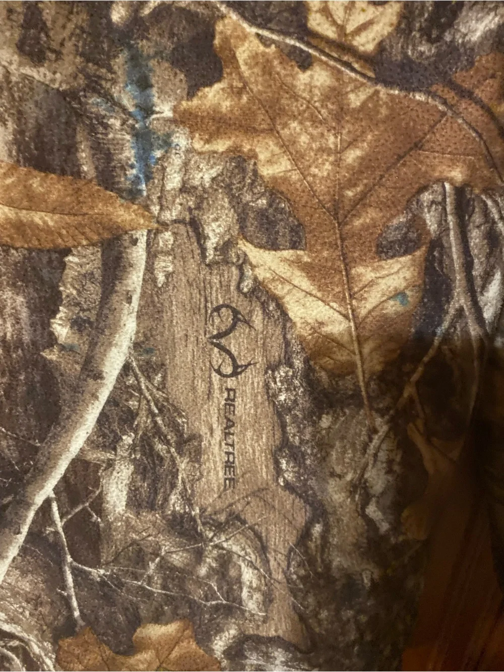 Realtree Edge Camo Full-Zip Hooded Hunting Jacket Youth Large L EUC